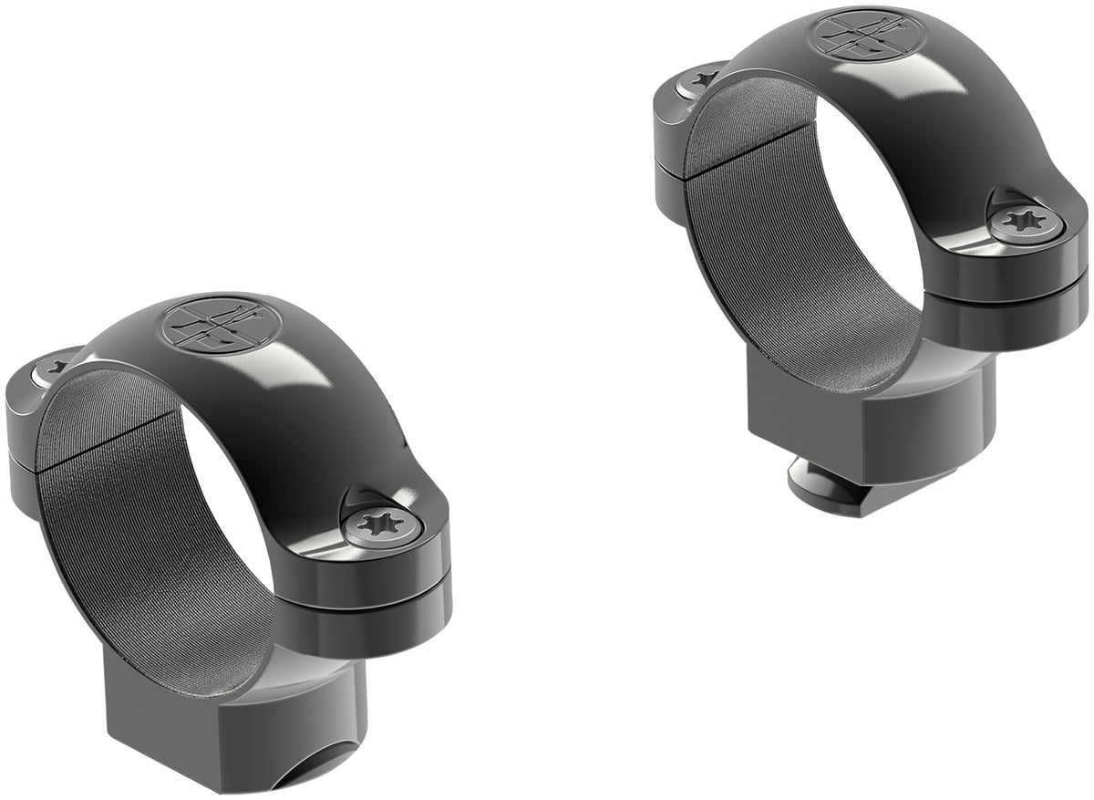 Leupold 49900 Standard Ring Mounts 1-Inch Medium Black Gloss Finish