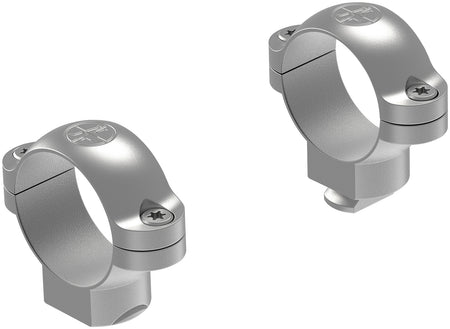 Leupold 49902 Standard Ring Mounts 1-Inch Medium Silver Finish