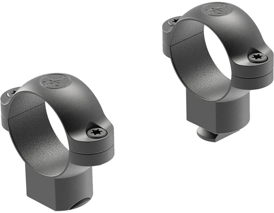 Leupold 49904 Standard Ring Mounts 1-Inch High Matte Black Finish