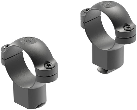Leupold 49907 Standard Ring Mounts 1-Inch Super High Matte Black Finish
