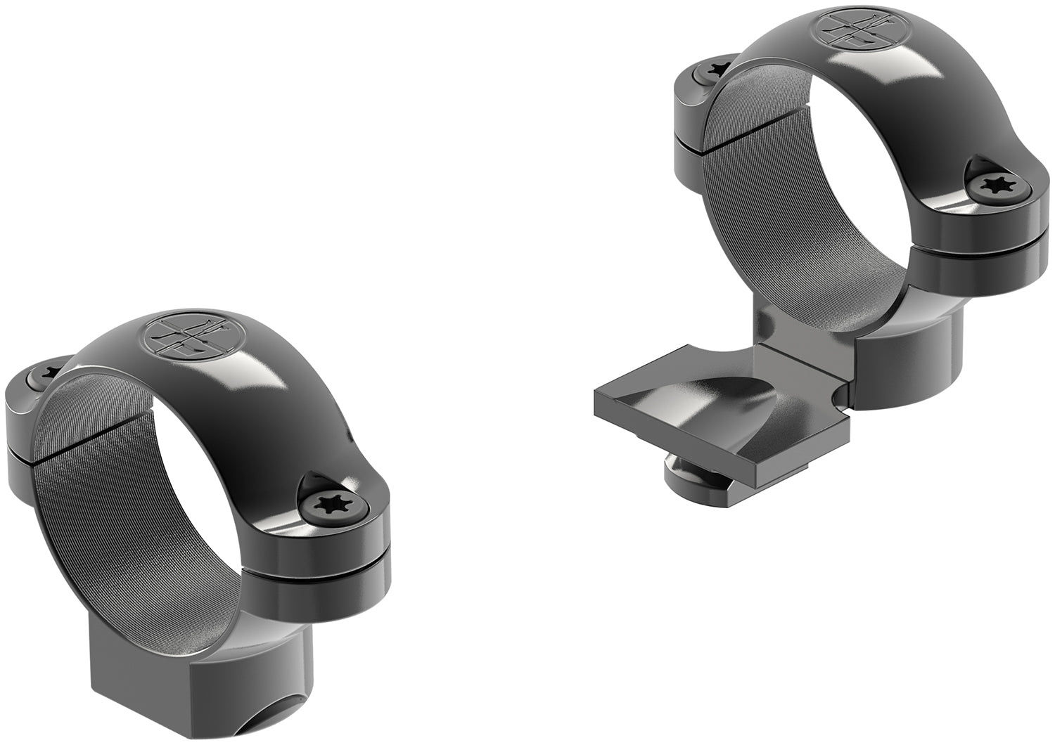 Leupold 49909 1" Extended Medium Black Gloss Standard Rings