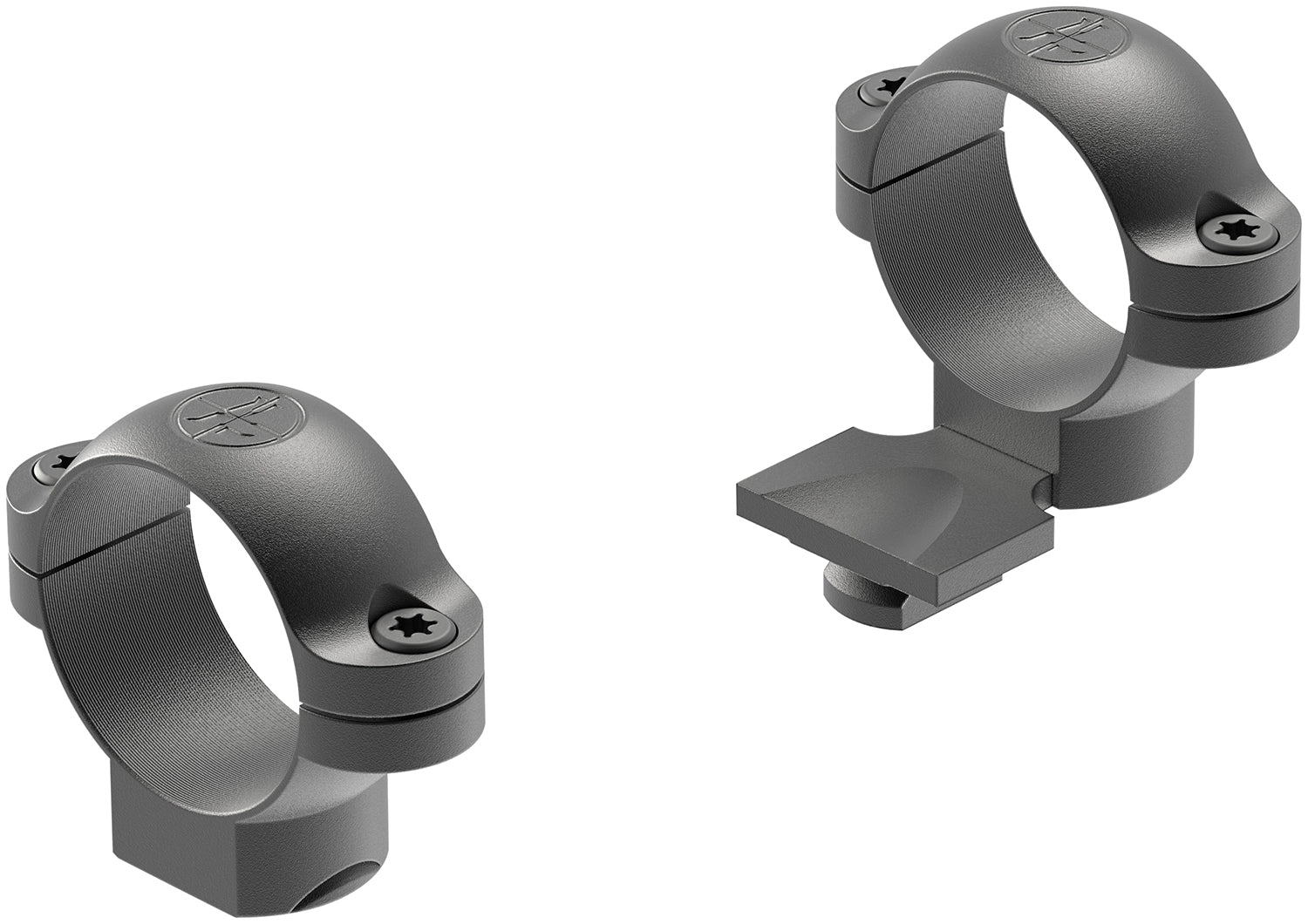 Leupold 49911 1" Extended Medium Matte Black Standard Rings