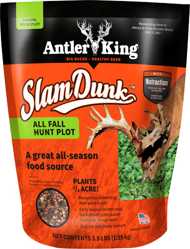 Antler King Slam Dunk Fall Plot Annual Seed 3.5lb 1/4 Acre