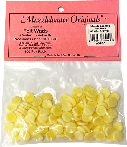 M-Loader Original 36 Caliber Wonder Wads 100-Count