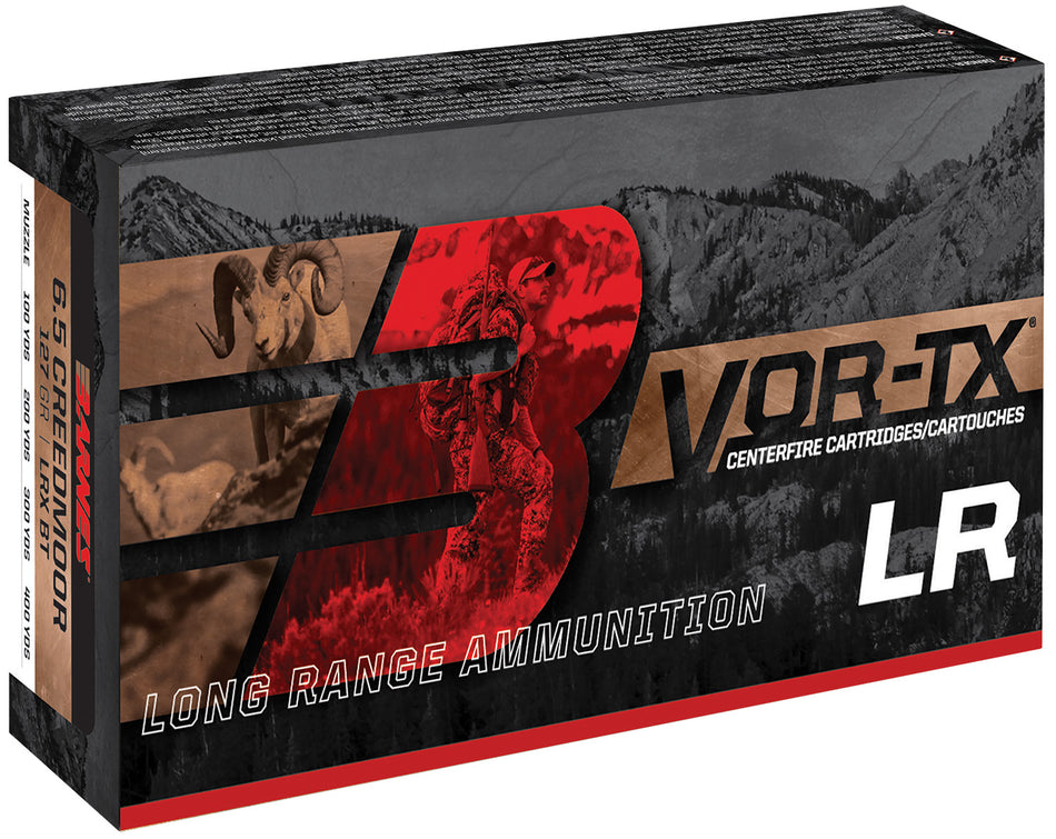 Barnes VOR-TX LRX Boat Tail 139 Grain 7mm Remington Mag 3210 fps