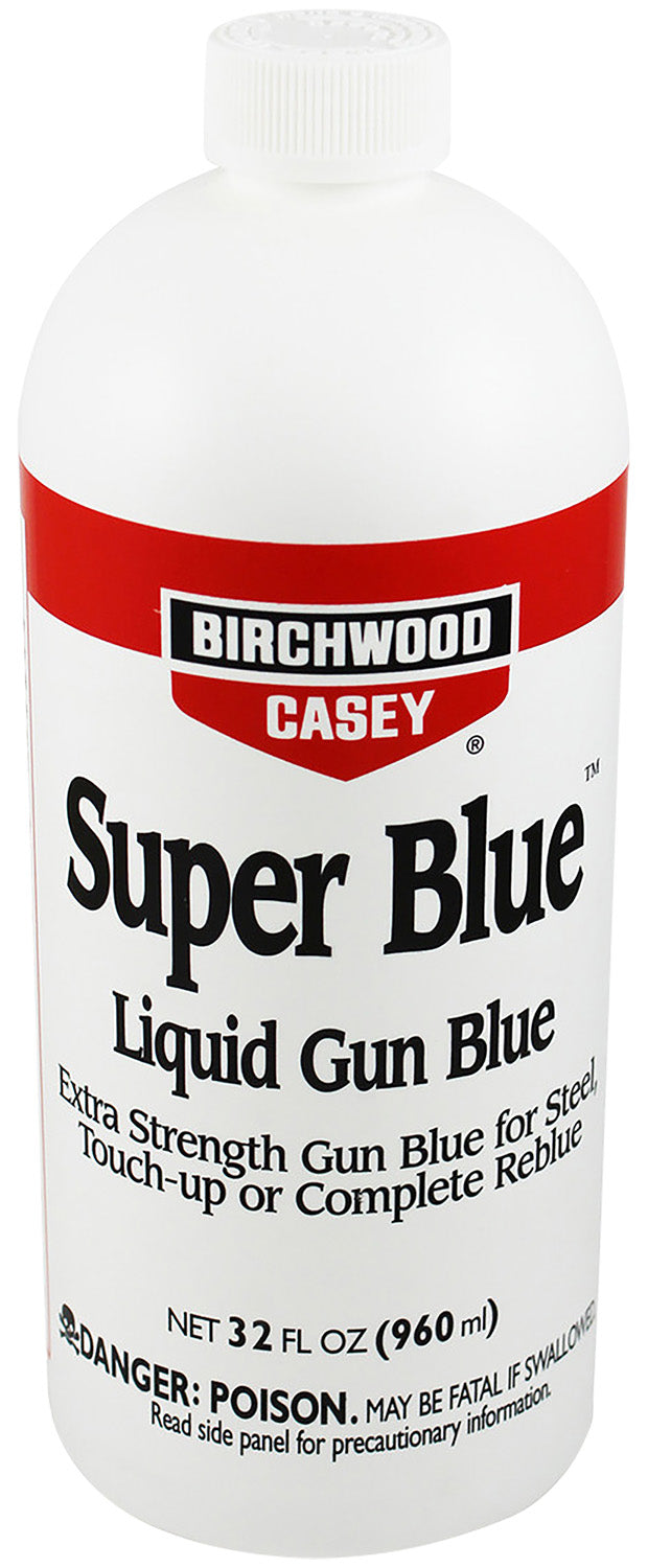 Birchwood Casey Super Blue Gun Bluing Liquid for Polished Steel 32 oz. Bottle