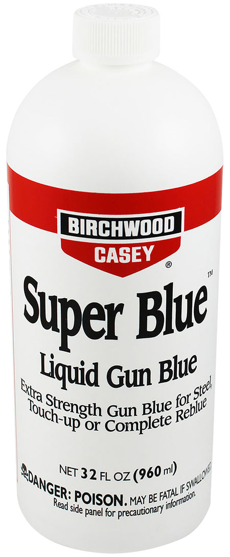 Birchwood Casey Super Blue Gun Bluing Liquid for Polished Steel 32 oz. Bottle