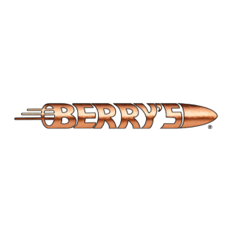 Berry's Preferred Plated 9mm .356" 124 gr FP Pistol Bullets 1000/ct