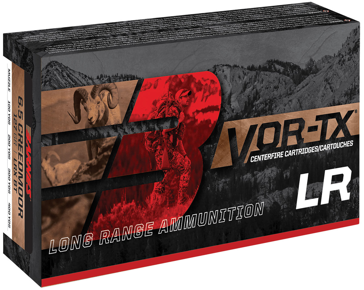 Barnes VOR-TX LRX Boat Tail 190 Grain .300 RUM 3125 fps