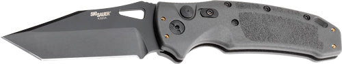 Hogue K320A Auto Folder Tactical 3.5" Tanto Blade Poly Grey