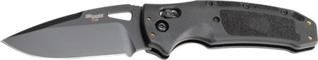 Hogue SIG K320 Nitron Folding Knife 3.5" Able Lock Drop Point Blade Black