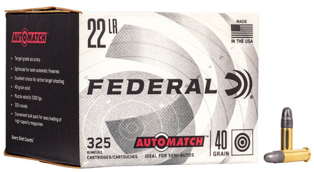 Federal Champion Training Champion Target Lead Round Nose /SP 40 Grain .22 Long Rifle 1200 fps
