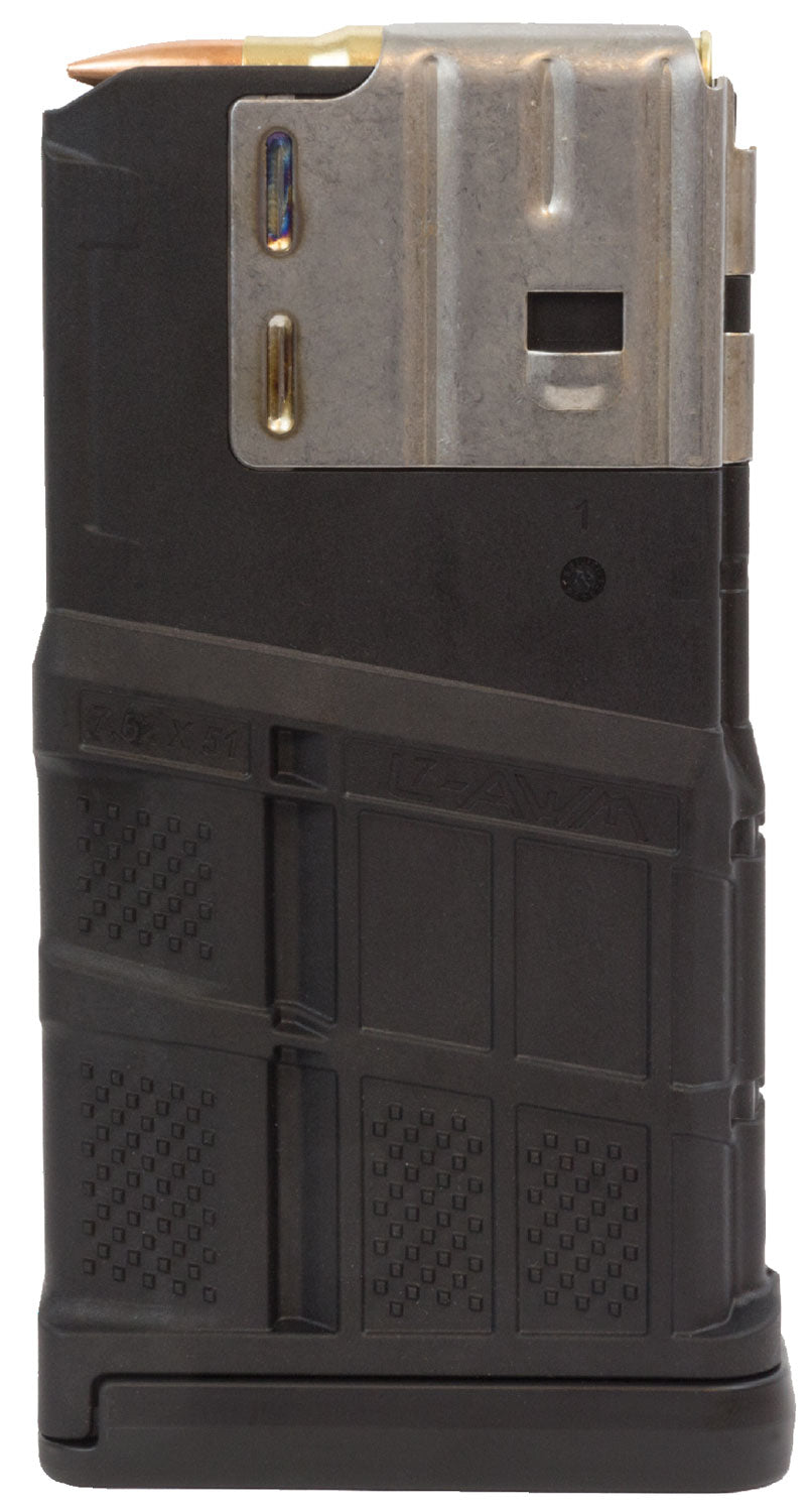 Lancer L7AWM 20rd .308 Win/6.5 Creedmoor AR-10 Compatible Black Magazine