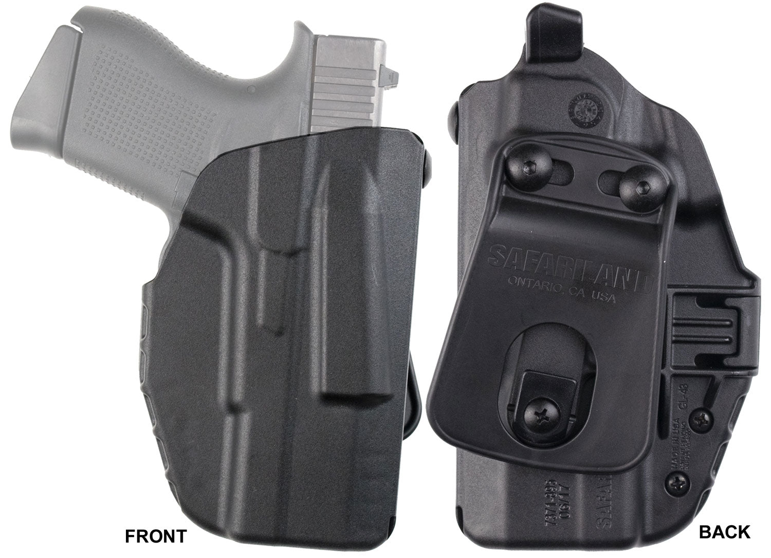 Safariland 7371179411 7371 ALS OWB SafariSeven S&W M&P Shield 9/40 Paddle RH Holster