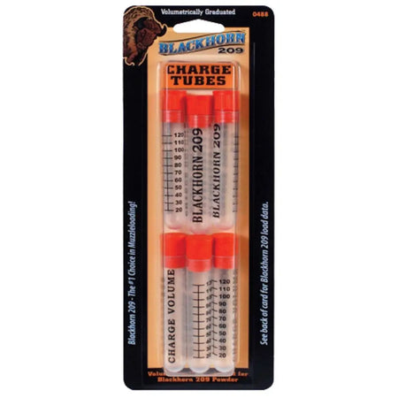 Hodgdon Blackhorn 209 Muzzleloader Charge Tubes 120gr 6-Pack No Powder