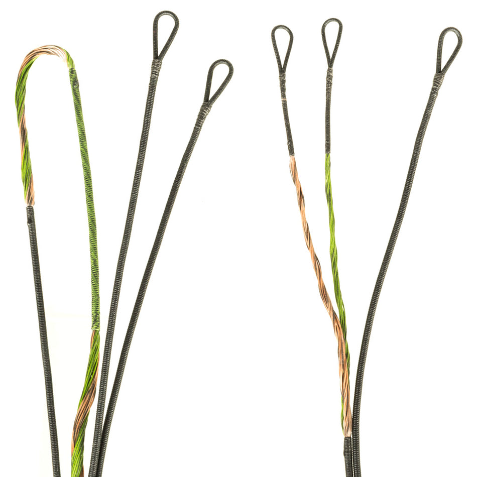 FirstString Premium Compound Bow String Kit Green/Brown Mathews SB XT