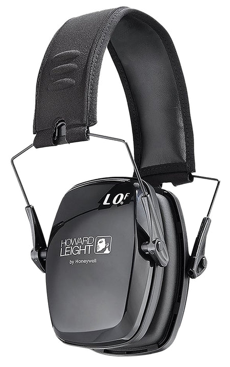 Howard Leight R01523 Ultra-Slim Passive Hearing Muffs 23 dB Black Adult