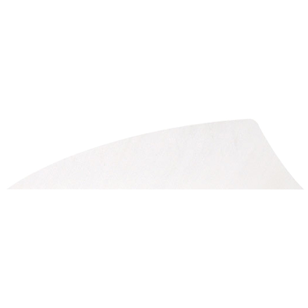 Gateway Rayzr White 2-Inch Left Wing Arrow Feathers 50 Pack