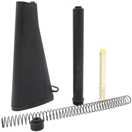 UTG AR-15 A2 Fixed Stock Assembly Black Synthetic Complete with Buffer RBT469B