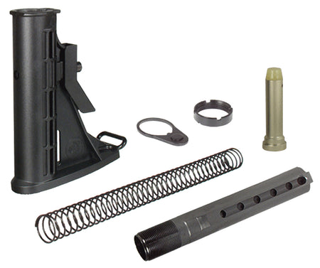 UTG Pro Mil-Spec 6-Position Stock Assembly AR-15/M16 Black with Buffer and Spring