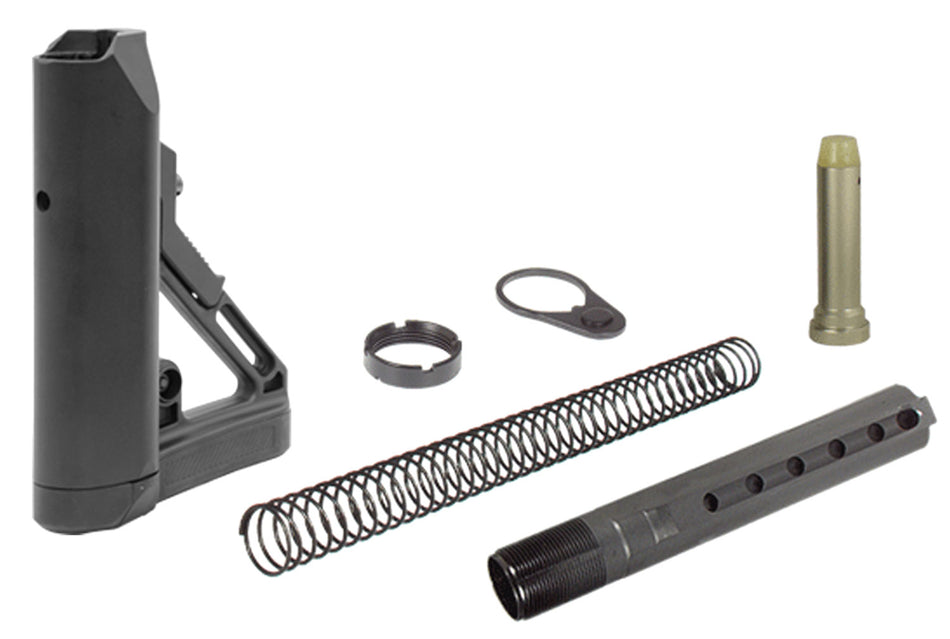 UTG Pro OPS Ready S1 AR-15/M16 Mil-Spec Stock Kit 6 Position Black Synthetic