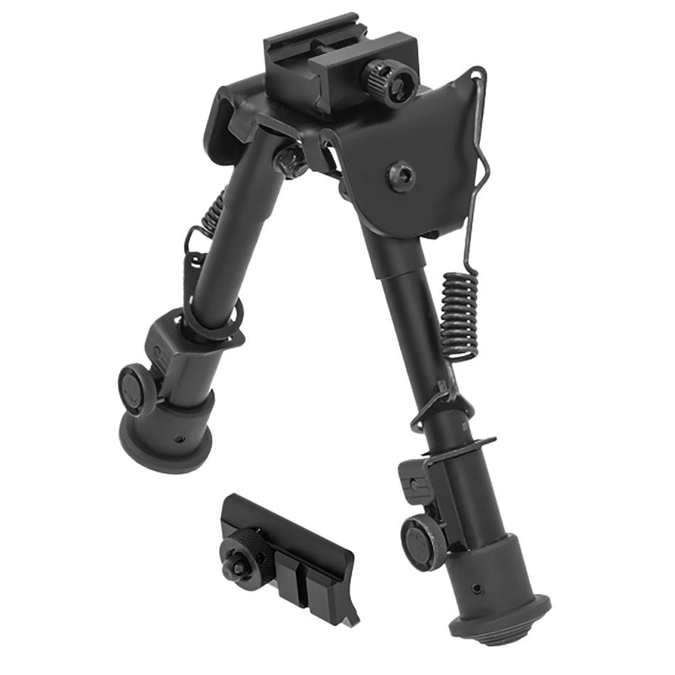 UTG Tactical OP TLBP78 Bipod 6.1-7.9" Black Aluminum/Steel
