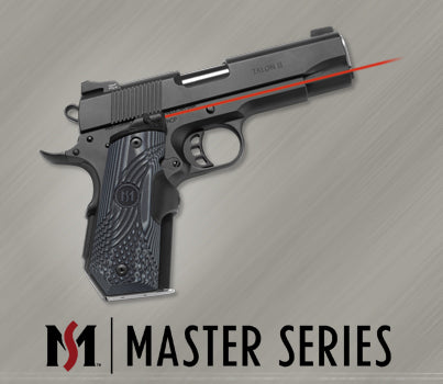 Crimson Trace 1911 Bobtail G10 Master Series Laser Grip Black/Gray