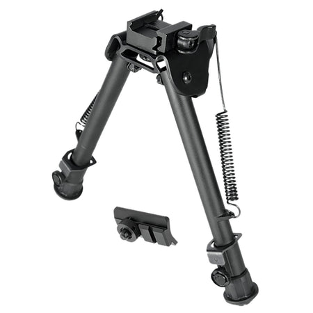 UTG TL-BP88Q Tactical Bipod with Quick Detach Black Metal 8-12.4"