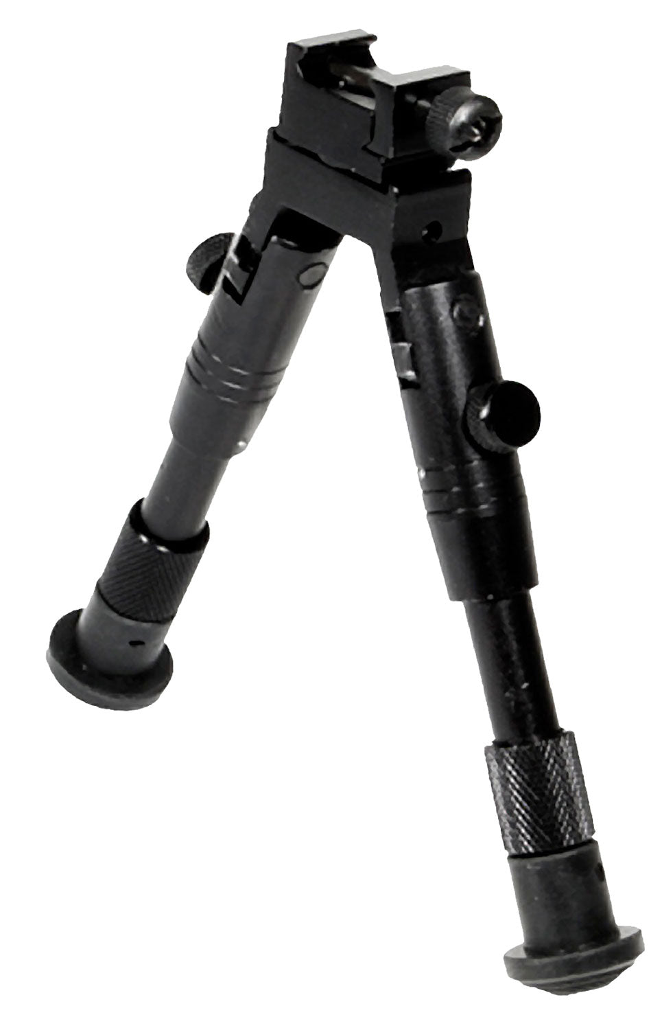 UTG TL-BP28S Shooter's SWAT Aluminum Bipod Black 6.2-6.7" Dual Mount