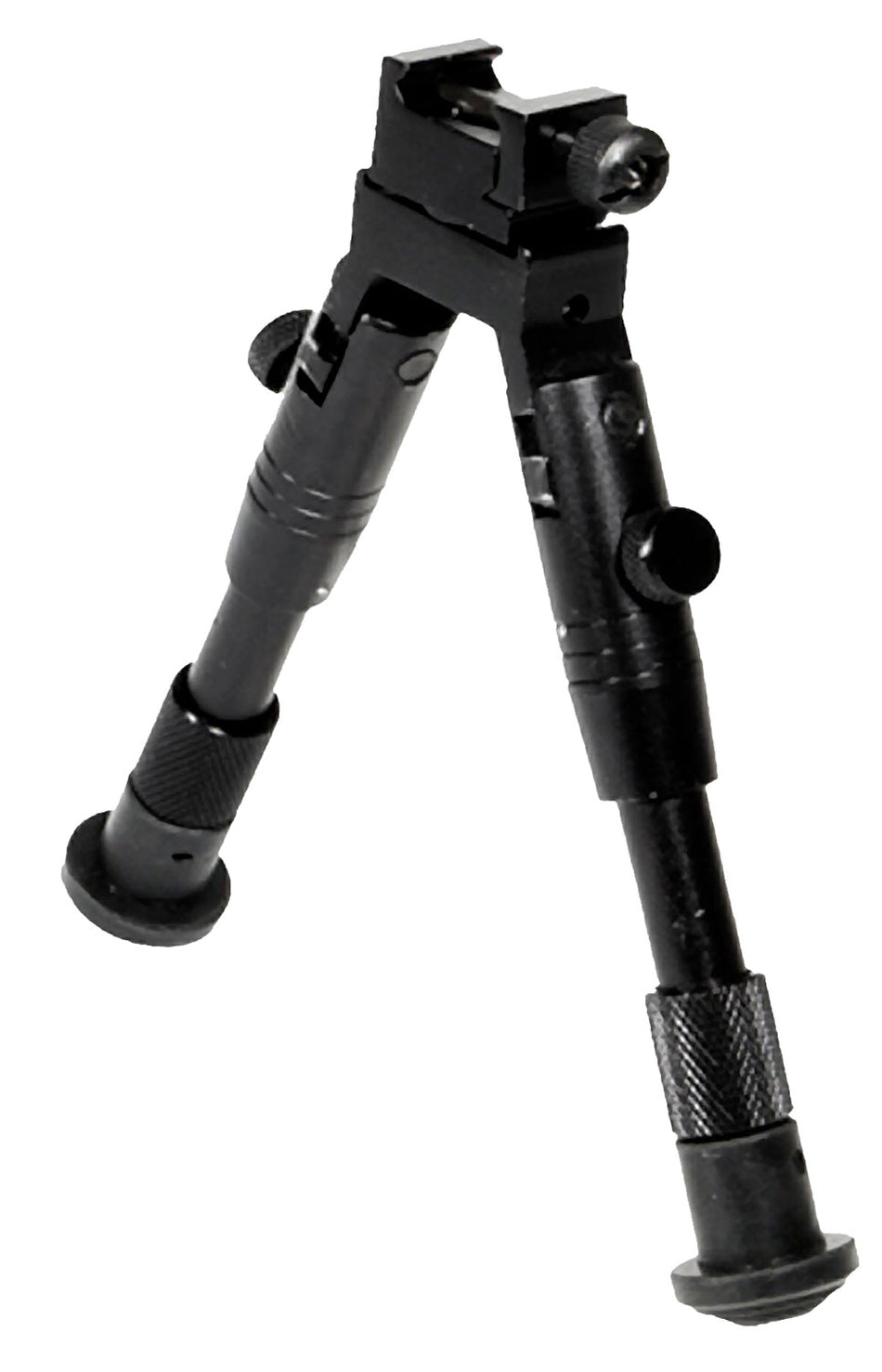 UTG TL-BP28S Shooter's SWAT Aluminum Bipod Black 6.2-6.7" Dual Mount