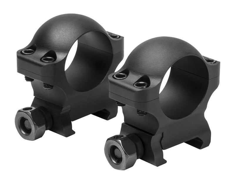 NcSTAR VISM 1" Hunter Scope Rings Black - 0.9" Mount Height