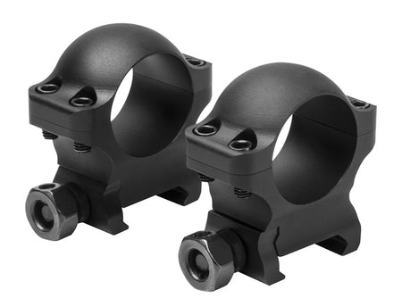 NcSTAR VISM 1" Hunter Scope Rings Black - 0.9" Mount Height