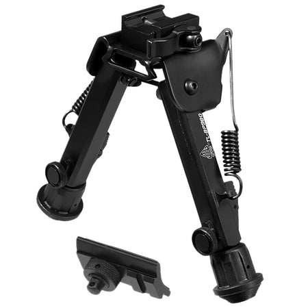 UTG TLBP98Q Super Duty Bipod QD Lever Mount Black Metal 6-8.5"
