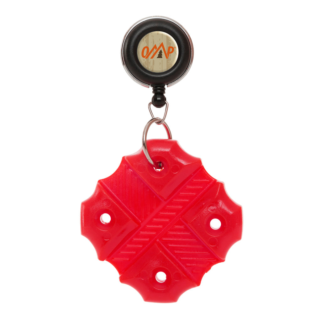October Mountain Flex-Pull Arrow Puller with Belt Clip Retractor, Red