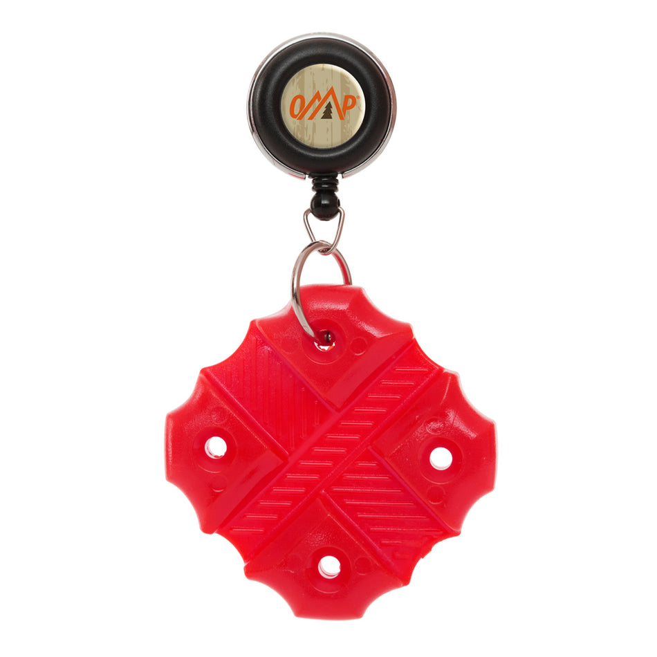 October Mountain Flex-Pull Arrow Puller with Belt Clip Retractor, Red