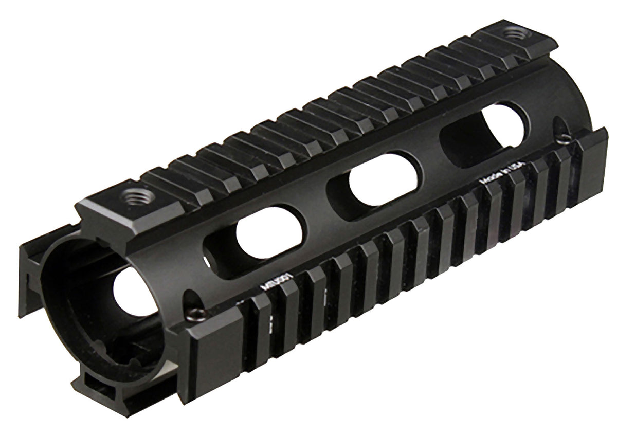 UTG Pro Carbine AR-15 Quad Rail Drop-In Handguard – Black Hardcoat Anodized Aluminum