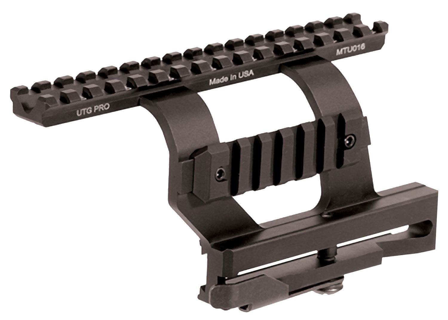 UTG Pro QD AK Variant Side Dovetail Optic Mount Black Finish