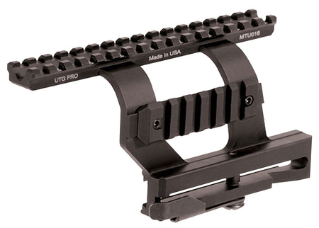 UTG Pro QD AK Variant Side Dovetail Optic Mount Black Finish
