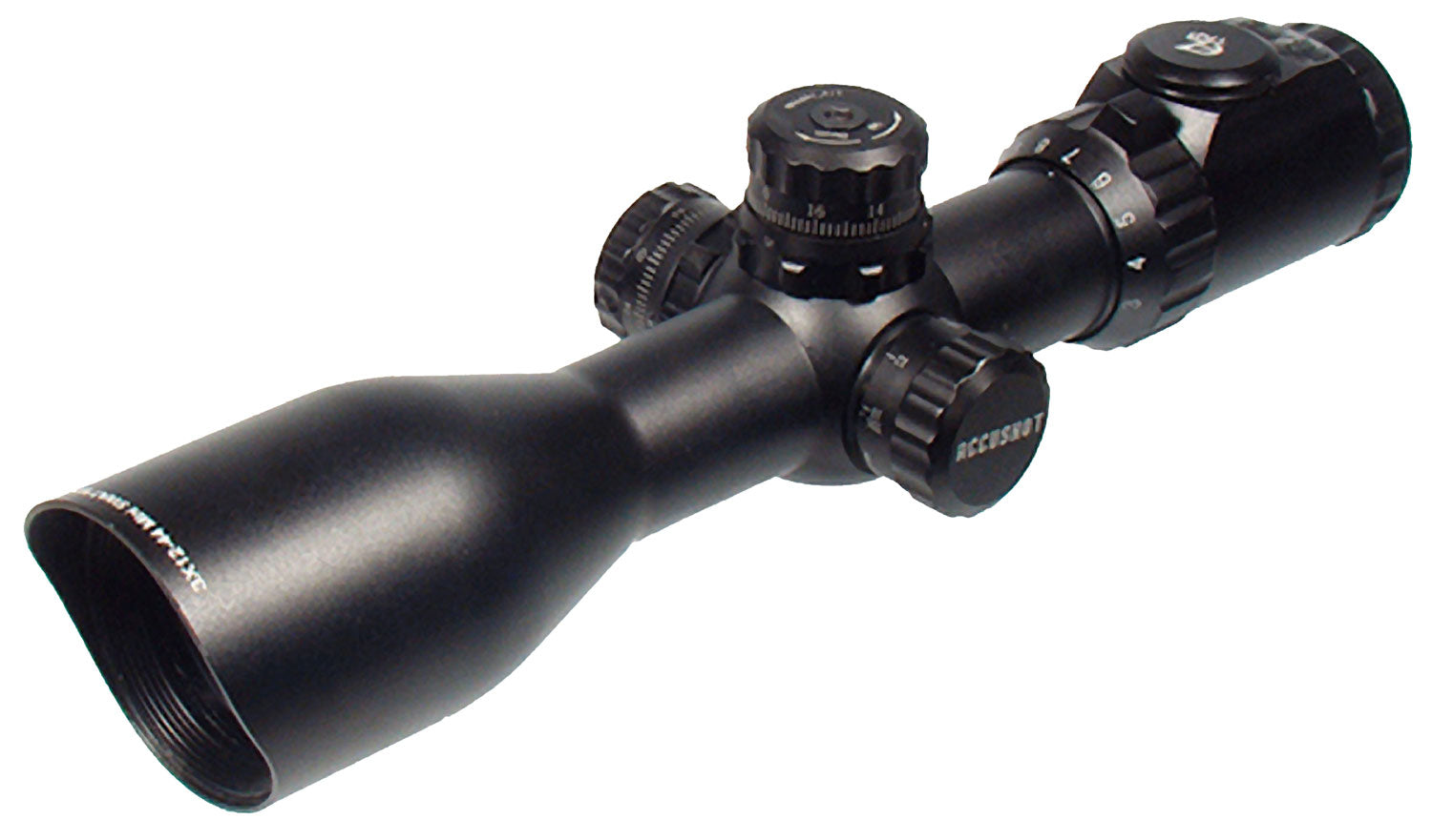 UTG SCP3-UM312AO Accushot 3-12x 44mm 30mm Tube Red/Green Illuminated Mil-Dot Scope