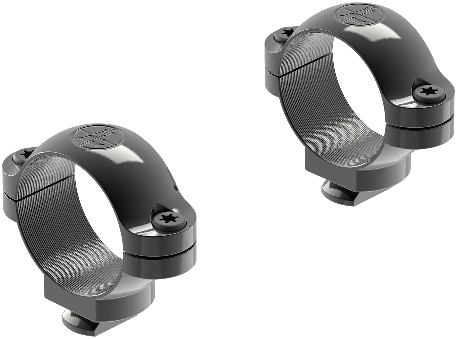 Leupold 49914 1" Low Black Gloss Dual Dovetail Rings