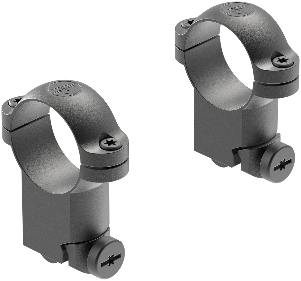 Leupold 49944 1" Super High Matte Black Ruger M77 Ringmounts