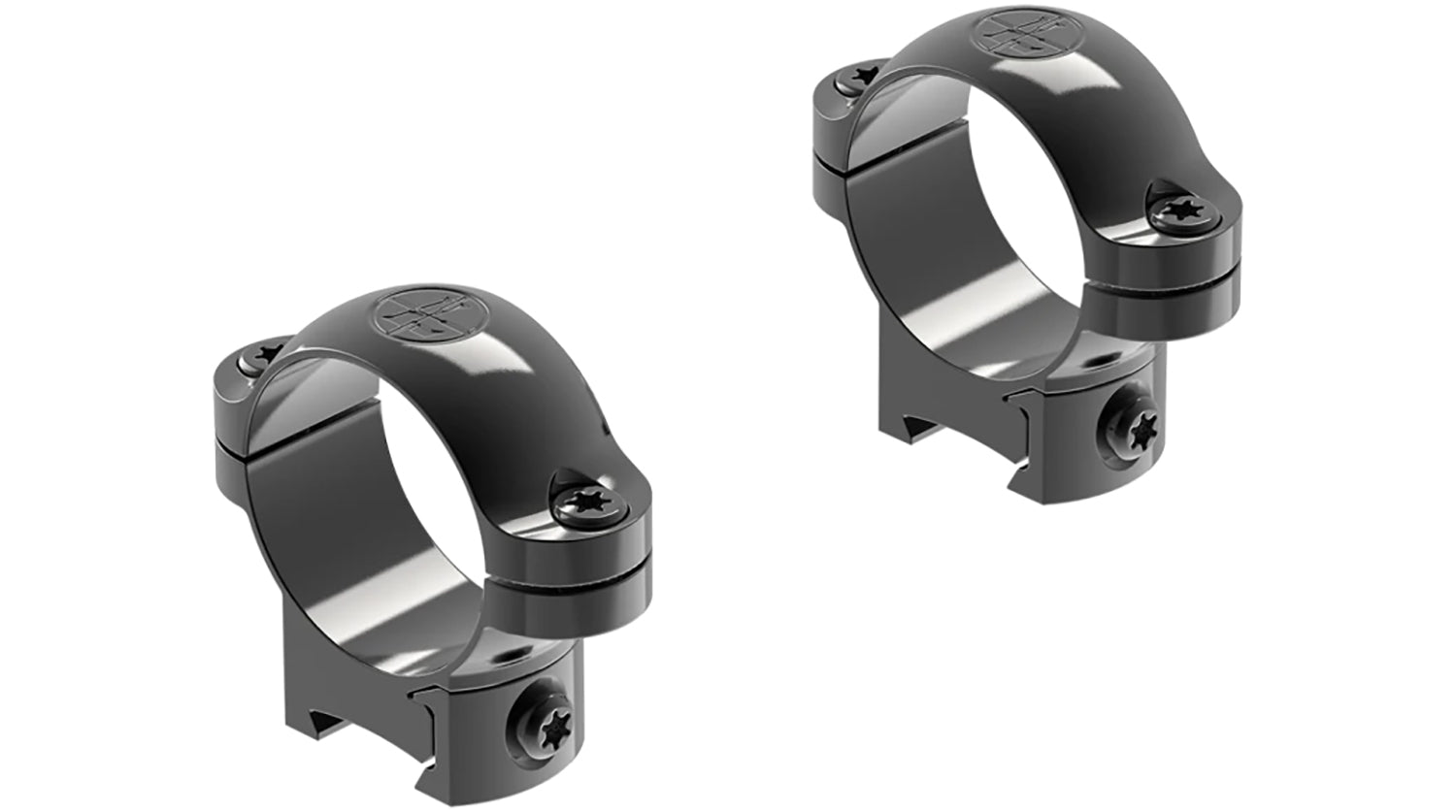 Leupold 49947 1" Medium Black Gloss Rimfire Ringmounts