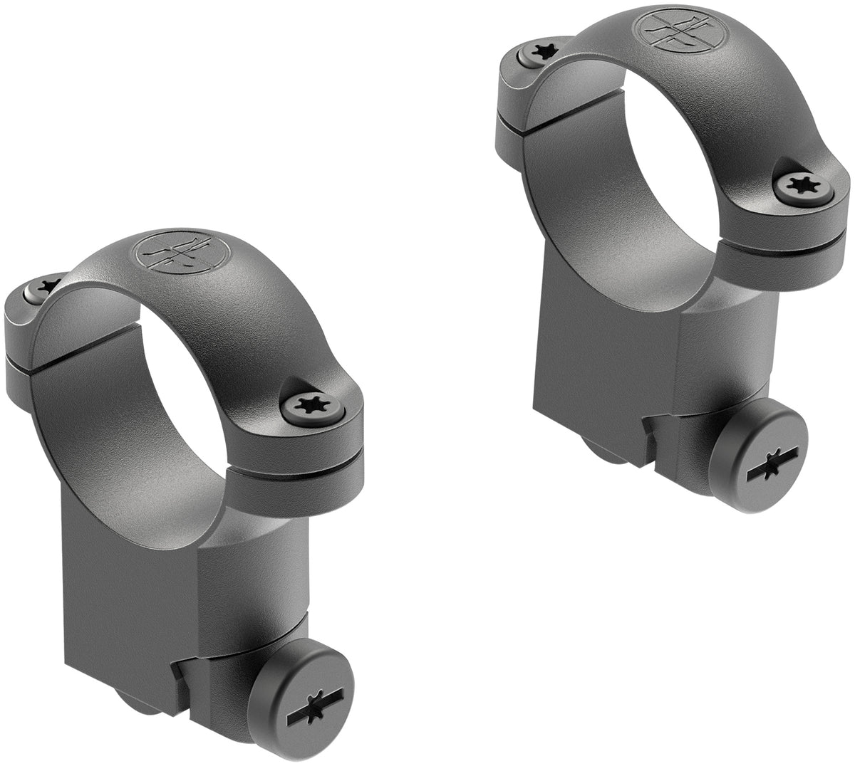 Leupold 50217 Matte Black Steel Ringmounts Ruger No.1/77/11 1-Inch High