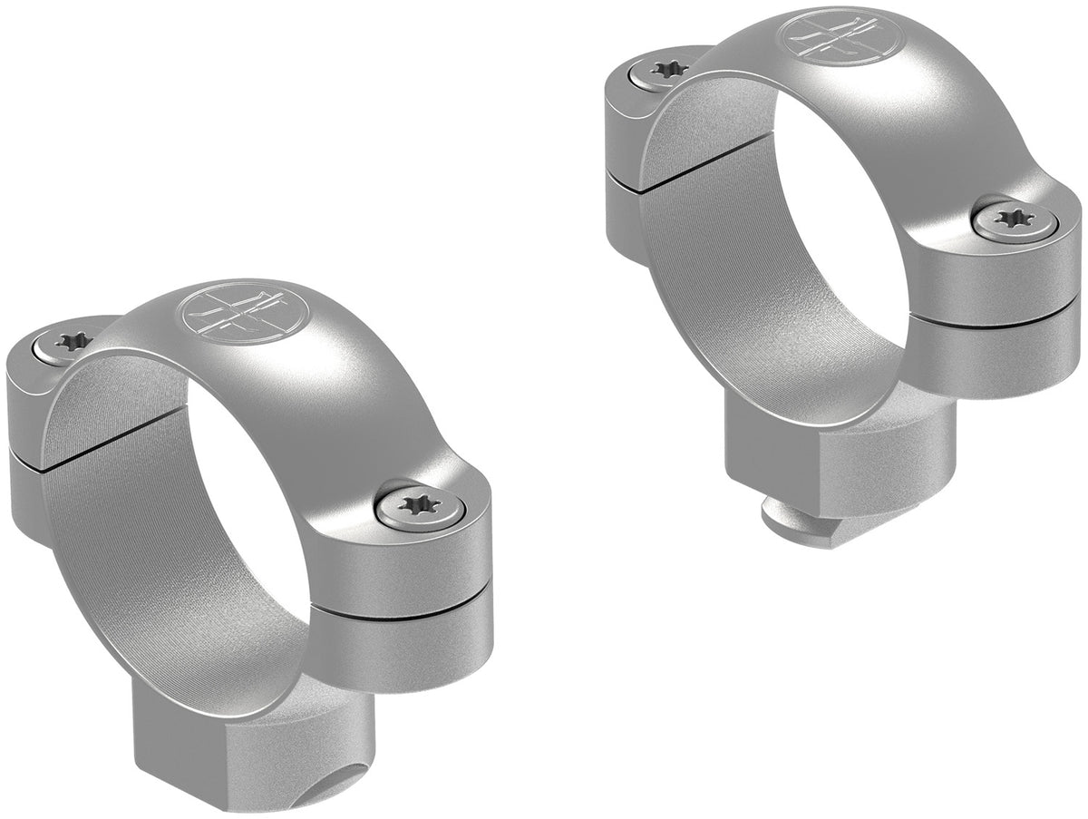 Leupold 52495 Standard Steel Rings 30mm High Silver Finish