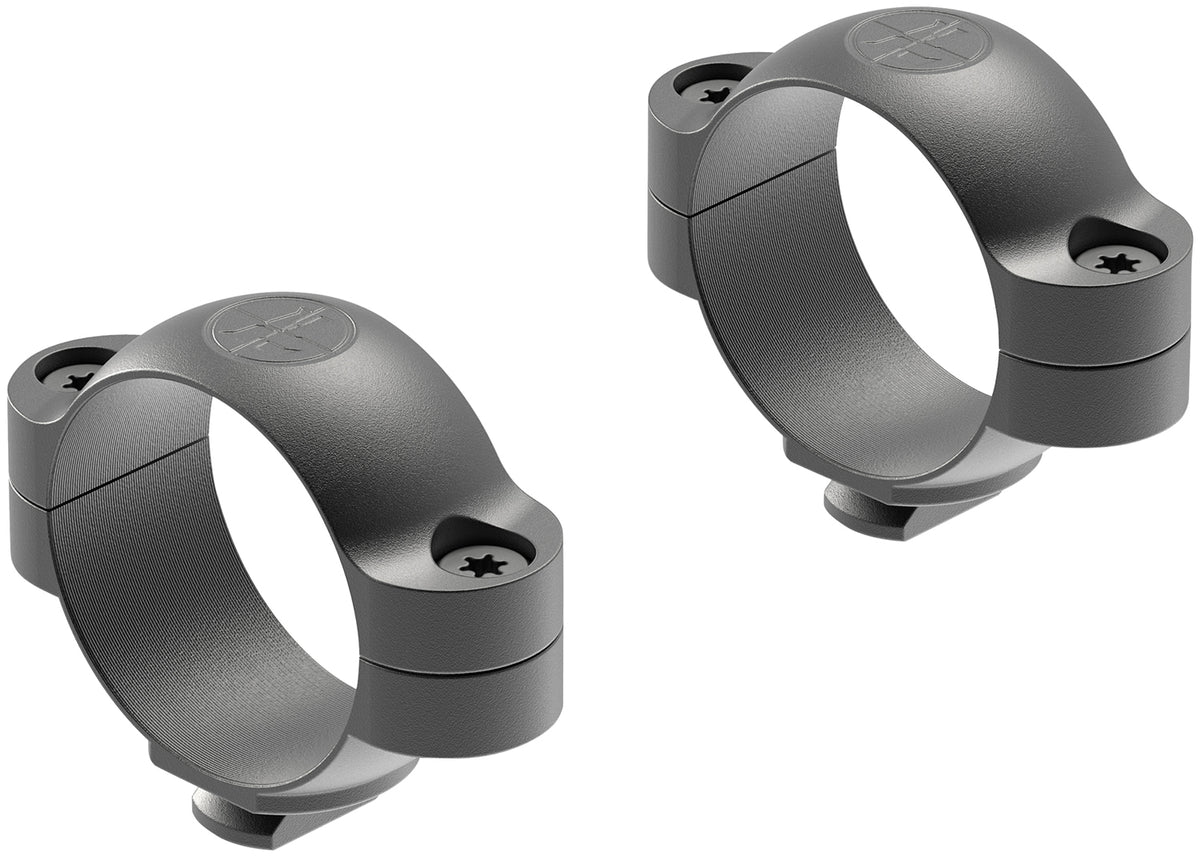 Leupold 52242 Dual Dovetail Steel Rings 30mm Low Matte Black