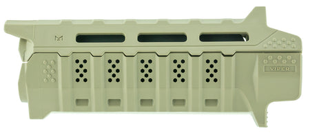 Strike Industries AR-Platform Viper Carbine Length Handguard Flat Dark Earth Black Inserts Polymer