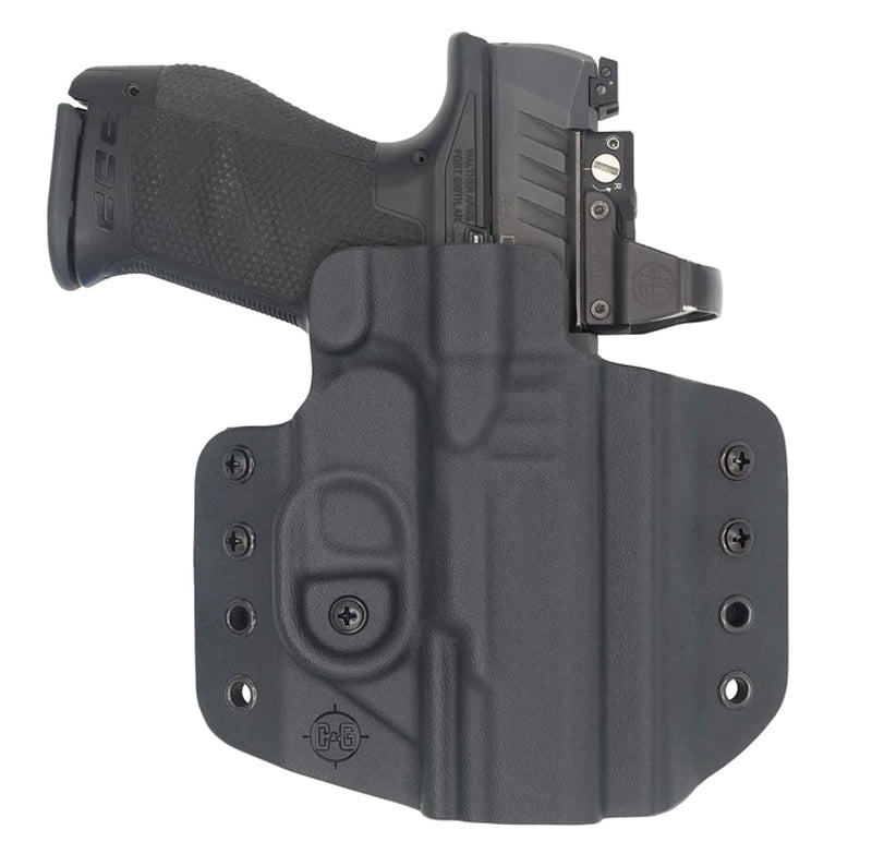 Walther PDP 4" Left Hand OWB Covert Holster Black C&G