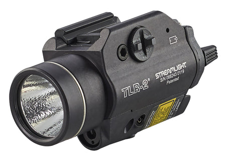 Streamlight TLR-2 300 Lumen White C4 LED Tactical Gun Light Red Laser Black Anodized Aluminum
