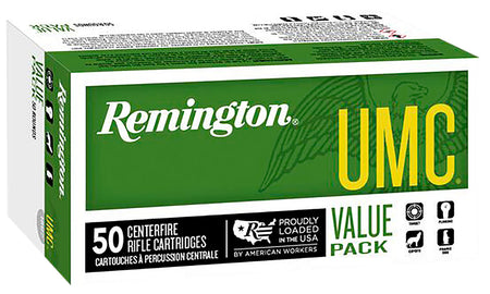 Remington UMC Value Pack Jacketed Hollow Point 50 Grain .223 Remington 3425 fps