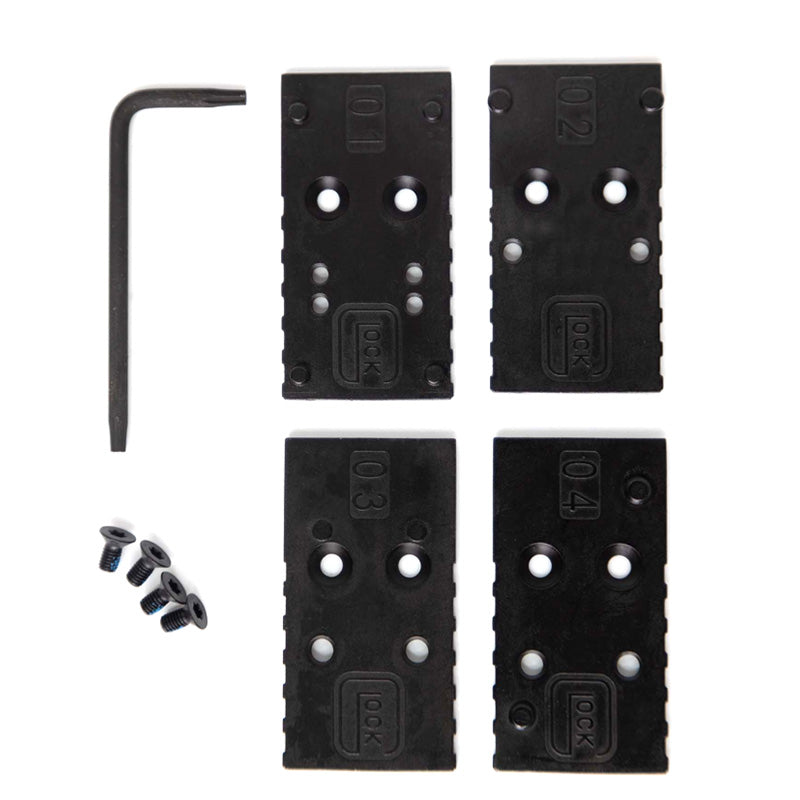 Glock Modular Optic System Adapter Set 01 Gen5 nDLC Pistols